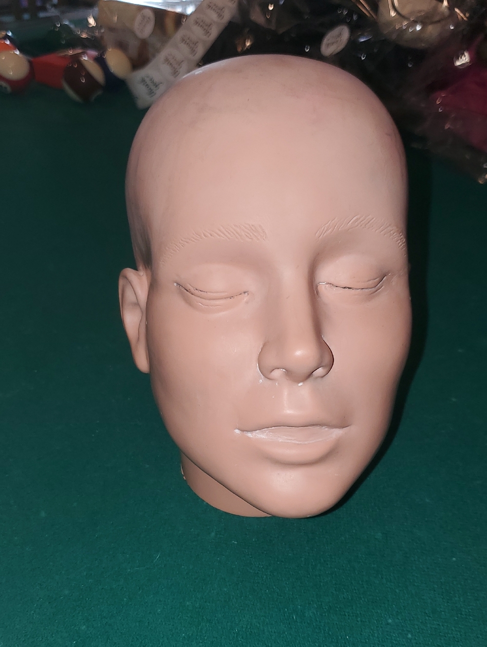 Mannequin Head for Makeup Eyelash Practice